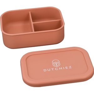 Dutchiez- Siliconen Lunchbox- Peachy Orange