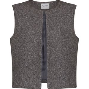 SISTERS POINT N.Guca-ve Dames Gilet - Grey mel. - Maat XS