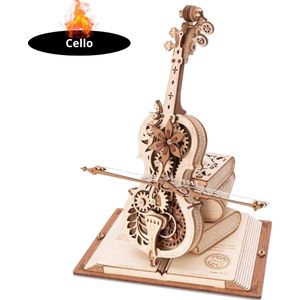 Nivard Bouwpakket Hout - Kinderen - Volwassenen - Bouwpakketten Volwassenen - Boot - Houten Puzzel - 3D - Cello