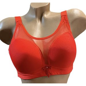 Dames bh 85B voorgevormd zonder beugel 40/90 rood