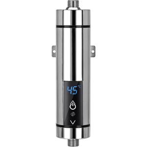 Equivera Doorstroomverwarmer - Doorstroomboiler - Doorstroomboiler Electrisch - Doorstromer Elektrisch - Doorstroom Boiler - Doorstromer Douche - Elektrische Doorstromer - Douche - Badkamer