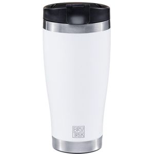 Planetary Design USA – Travel Mug – 475ml - Wit - BPA vrij - Dubbel geïsoleerd - Lekvrij