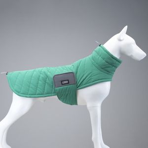 Lindo Dogs - Puffy Honden regenjas - Hondenjas - Hondenkleding - Regenjas voor honden - Waterproof/Waterdicht - Green Apple - Groen - Maat 2