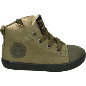 Veterschoenen | Jongens | Green | Leer | Shoesme | Maat 21