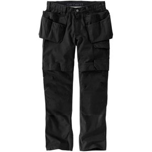 Carhartt Steel Rugged Flex Relaxed Fit Ripstop Double-Front Cargo Work Pant Black W30 L34