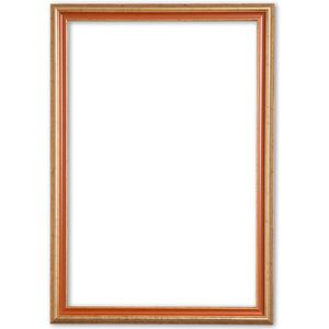Klassieke Lijst 70x70 cm Goud Oranje - Abby