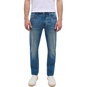 Mustang Heren Jeans Broeken OREGON SLIM K slim Fit Blauw 31W / 30L Volwassenen