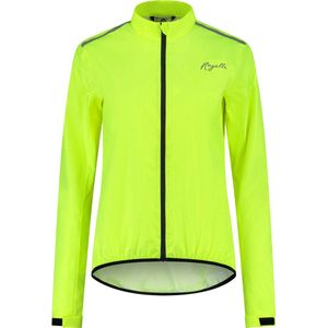 Rogelli Core Regenjas - Fietsregenjack - Dames - Fluor-Geel - Maat XS