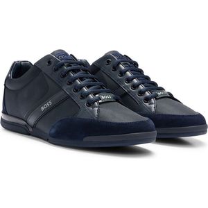 Boss Saturn Lowp Lage sneakers - Heren - Blauw - Maat 40