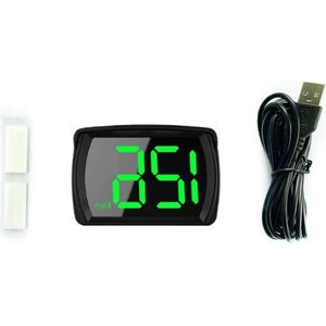 JGS Premium - Smart GPS Snelheidsmeter Auto HUD Display met LED Grote Politie Display - Voor Auto Truck SUV Motorfiets