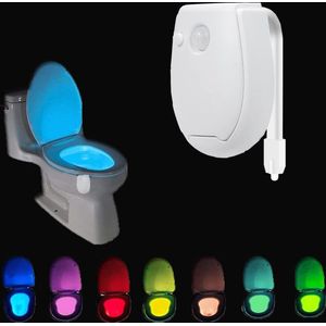 Toiletpotverlichting - Toiletbril Licht - Multicolor - Toilet Nachtlamp - LED - Bewegingsensor