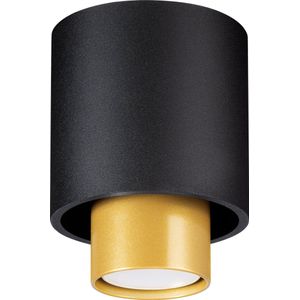 Plafond Nesi - Plafondlampen - Hanglamp - GU10 - Zwart
