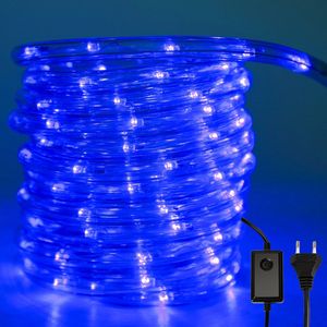 LED Lichtsnoer - Fairy Lights - Lampjes Slinger - Lichtsnoer Binnen – 30 meter LED – Op Batterijen -blauw