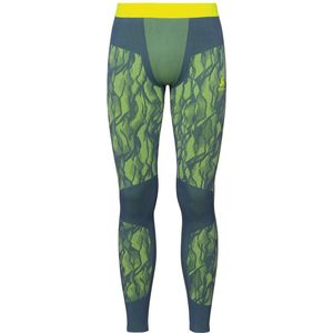 Odlo Broek PERFORMANCE Blackcomb GEEL - Maat M