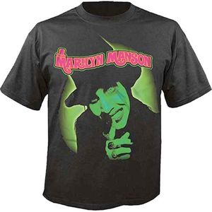 Marilyn Manson - Smells Like Children Heren T-shirt - S - Zwart