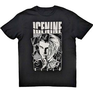 Ice Nine Kills - Shower Scene Split Face Heren T-shirt - XL - Zwart