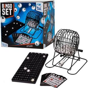 Clown Games Bingo Molen Groot - Speel het echte bingospel met deze 22 cm grote molen en herbruikbare kaarten!