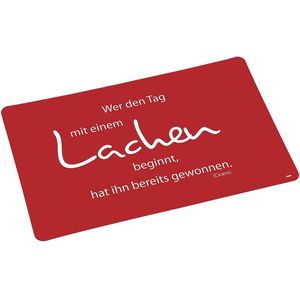 Kesper 77529, Placemat ""Er den Tag..."", set van 5