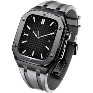 Luxe Apple Watch Case - grijs 44mm