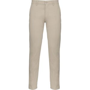 Broek Heren 50 NL (44 FR) Kariban Beige 98% Katoen, 2% Elasthan