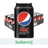 Frisdrank Pepsi Cola Max blikje 0.33l - 24 stuks