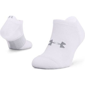 Under Armour Invisible Dry™ Run Unisexes Onzichtbare Sokken Wit EU36 1/2-42 Man