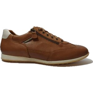 Mephisto Sneaker Sportief Leon Hazelnut Cognac