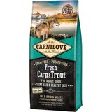 Carnilove Grain Free Fresh Carp & Trout Adult 12 kg - Hond