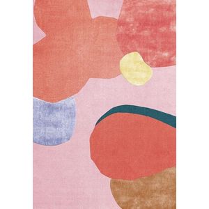 Layered Poppy Kalas Flowerfield Pink vloerkleed - maat 300 x 400 cm