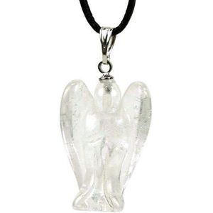 Engelen hanger bergkristal - 3 cm
