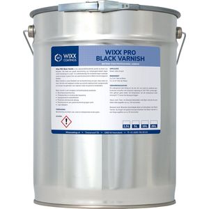 Wixx PRO Black Varnish - 10L - Zwart