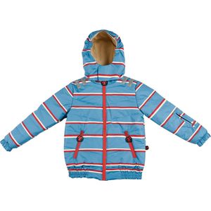 Ducksday - winterjas met teddy fleece voor kinderen - waterdicht - unisex - Benjamin - 146/152 - GRATIS SJAAL