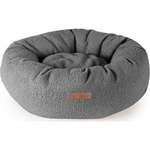 Donut Hondenmand Orthopedisch Boucle Antraciet M 70cm -ook in S & L