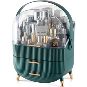 YONO Make Up Organizer Lades - Skincare Organizer - Parfum Houder - XL - Groen