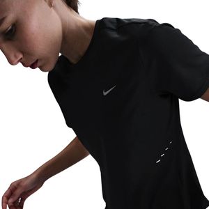 Nike Swift Dri-Fit Sportshirt Dames Zwart XL/42