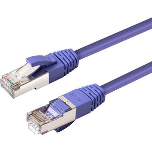 Microconnect MC-SFTP6A10P netwerkkabel Paars 10 m Cat6a S/FTP (S-STP)