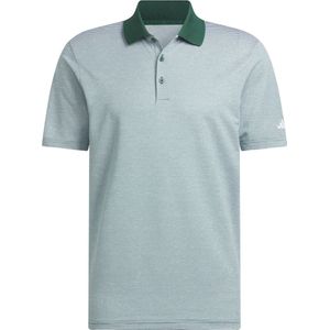 Heren Golfpolo Adidas Ottoman Groen Wit