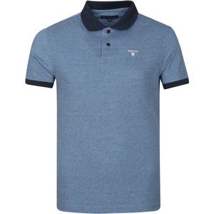 Barbour Basic Pique Polo Donkerblauw - Maat XXL - Heren