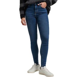 Superdry Vintage High Rise Skinny Jeans Blauw 27 / 30 Vrouw