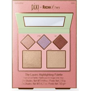 PIXI - XX The Layers Highlighting Palette Glow On - 10,2 g - blush