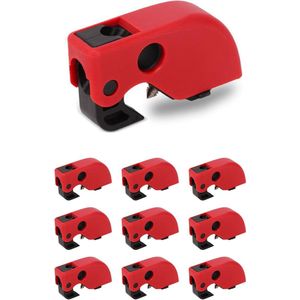 Circuit Breaker Lockout Tagout Kit - 10 Stuks, Klem Op Veiligheidsslot Set voor Industrie, Chemie, Stroom - Loto Station Lock Out Tag Out Set