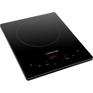 Inductiekookplaat 2000 watt met touch-sensoren en led-display in glaskeramiek