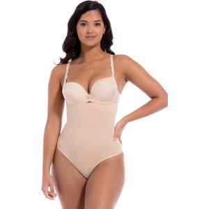 MAGIC Bodyfashion high waist string Comfort met bamboe lichtbeige