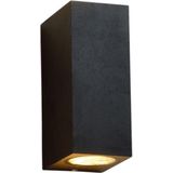 Olucia Corella - Buiten wandlamp - Zwart - GU10