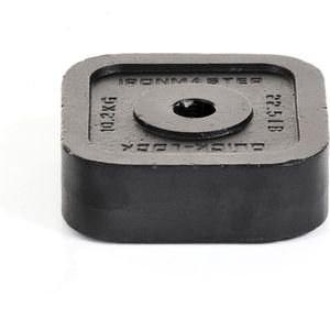 Ironmaster Quick-Lock Adjustable Dumbbell gewichten - 1 x 10,2 kg