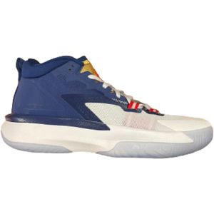 Jordan - Zion 1 - Mannen - Blauw/Wit/Rood - Sneakers - Maat 43