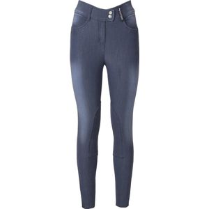 PK International Sportswear - Breeches - Liberty Knee Grip - Blue Jeans - XS