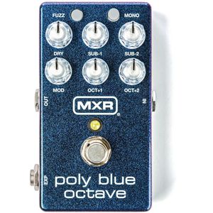 MXR M306 Poly Blue Octave - Pitch shifter pedaal - Blauw