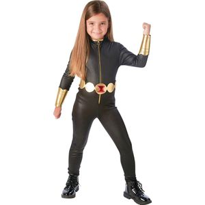 Luxe Black Widow Avengers™ kostuum voor meisjes - Verkleedkleding
