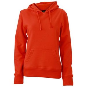 James and Nicholson Dames/dames Hooded Sweatshirt (Grenadine)